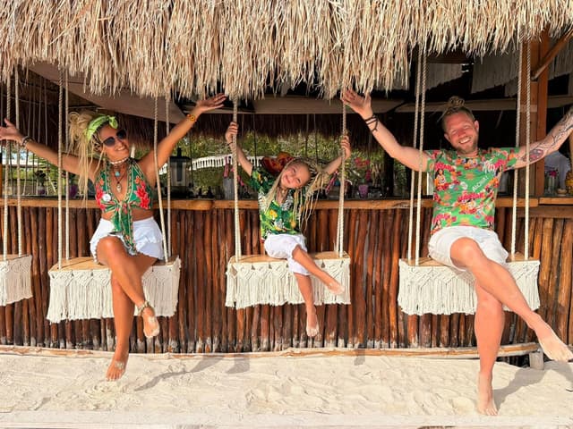 Beach club y spots para fotos